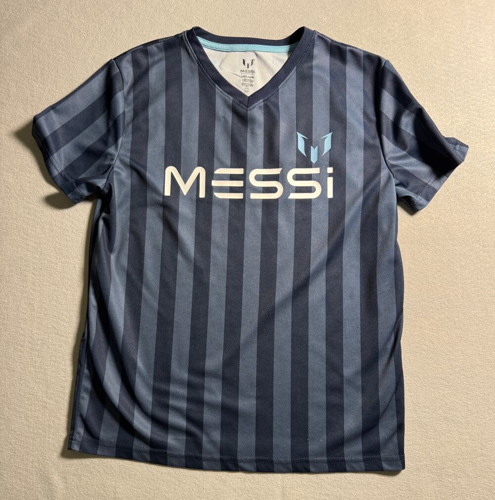 Messi Collection Soccer 10 Jersey 2 Sided Youth Size Large